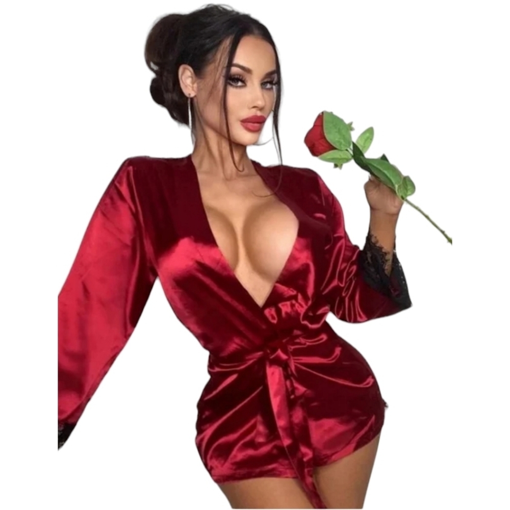 Red /Black Robe Set